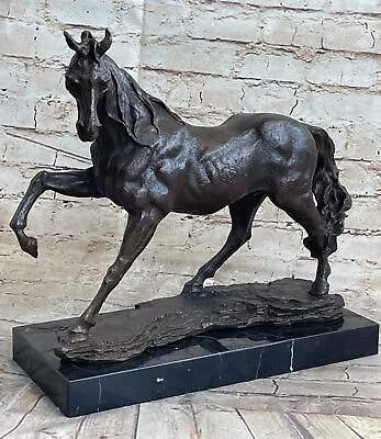 Massive Original Milo Rearing Arabian Horse Wild Bronze Sculpture Statue Sale • $289.50