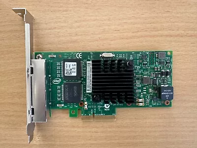 Intel Ethernet Server Adapter I350-T4 I350T4V2BLK Quad LAN Card ** FREE DELIVERY • £70