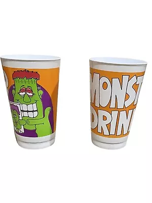 Vintage Seven Eleven Gas Station Plastic Fountain Drink Cups Monster Drink Cups • $5