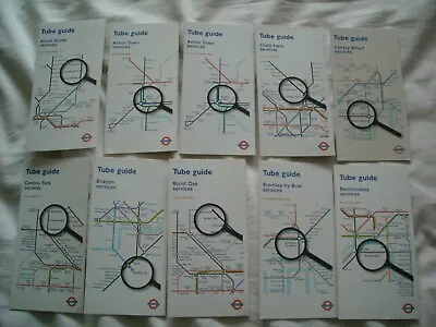 London Underground 2001 To 2002 Tube Guides Tube Maps • £11