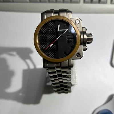 $3591.10 • Buy Oakley Titanium Gearbox Automatic Black Dial Men's Watch With Box