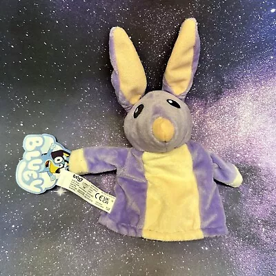 Bluey Friends Bob Bilby The Kangaroo 8  Plush Puppet Purple Stuffed Animal NEW • $15.99