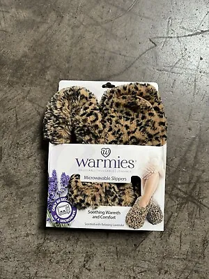 Slippers Lavender Scent Warmies Shoes Microwaveable Soft Velvety Size 6-10 • $20