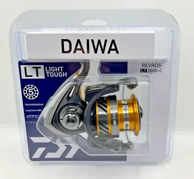 Daiwa Revros Lt 3000-c 5.3:1. Revlt3000-c 5 Bb Spinning Reel • $54.99