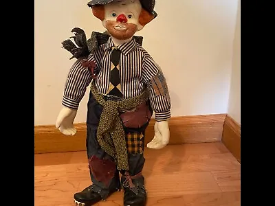 Vintage Hobo Clown Doll 16  Red-headed • $28