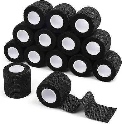 Athletic Wrap Tape Medical Self Adhesive Bandage Rolls Gauze 5 Yards Tourniquet • $7.89