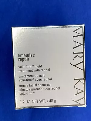 Mary Kay Timewise Repair Volu-Firm Night Treatment Cream W/ Retinol 1.7oz NEW • $34