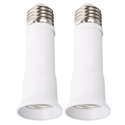 2pcs E27 Base Light Bulb Extender Light Bulb Base Light Socket Extender Outdoor • $10.60