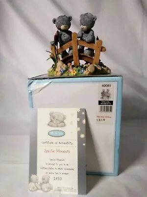 Me To You - 40081   SPECIAL MOMENTS  Figurine  Limited Edition With Certificate • £45