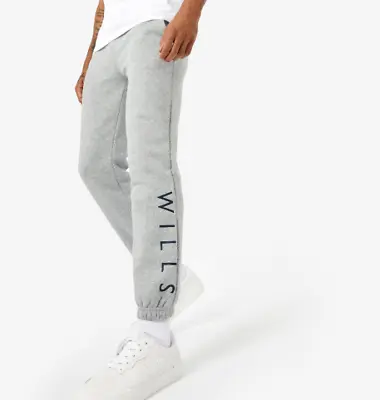 Jack Wills Gosworth Jogging Bottoms Mens Grey Size UK Small #REF152 • £19.99