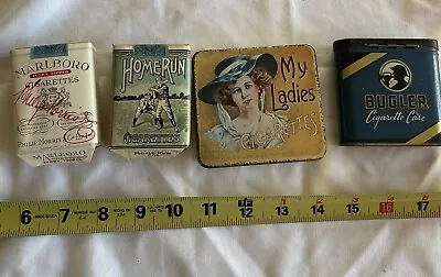 Vintage Advertising Cigarette Pack Lot Of 4 Empty Home Run Marlboro 1920s Empty • $29.99