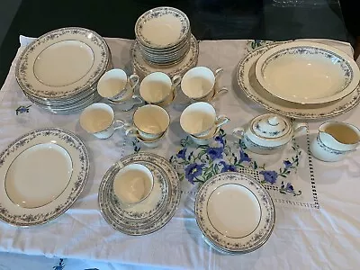 Minton Bellemeade Dinner Plates Tea Set Vintage Floral England Lot  • $650