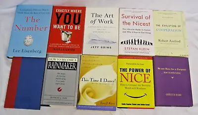 Business Altruism Power Of Kindness 10 Book Lot Meaningful Work Cooperation • $55.77