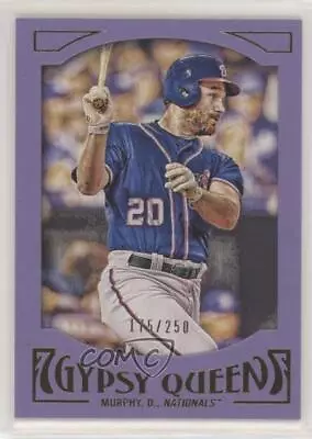 2016 Topps Gypsy Queen Purple Paper Frame /250 Daniel Murphy #56 • $3.42