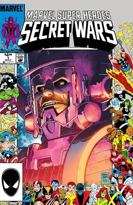 Marvel Super Heroes Secret Wars #1 Art Adams Galactus Frame Variant 2024 • $29.99