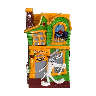 Vtg Looney Tunes Haunted House Coin Bank 1997 Halloween Russell Stover Candy • $9.07