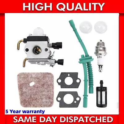 £10.99 • Buy Carburetor Carb Air Filter Kit For Stihl FS45 FS46 FS55 FC55 FS38 HS45 FS74 FS75