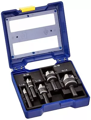 IRWIN Metal Countersink Drill Bit Set 5 Piece 1877793 • $45.56