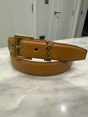 Ysl Woman’s Brown Belt Size 105 • £23