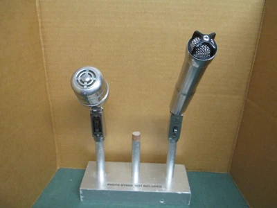 $98 • Buy Vintage Electro Voice Duet  Model 636 & 630 Dynamic Microphones.