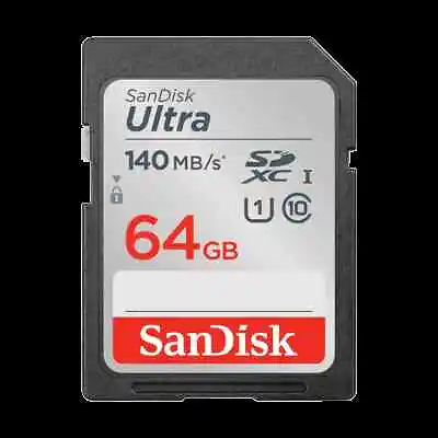 SanDisk 64GB Ultra SDHC UHS-I Card/SDXC UHS-I Memory Card - SDSDUNB-064G-GN6IN • $9.79