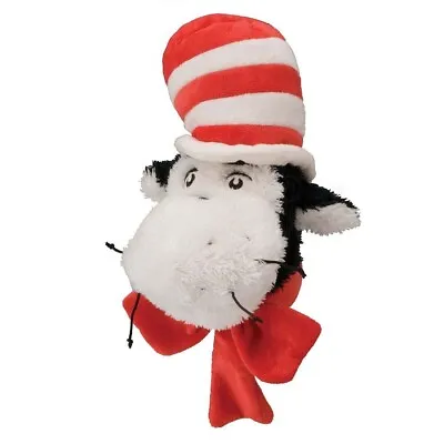 Dr Seuss Cat In The Hat Hand Puppet Manhattan Toys Plush 2001 Stuffed Animal NWT • $16.95