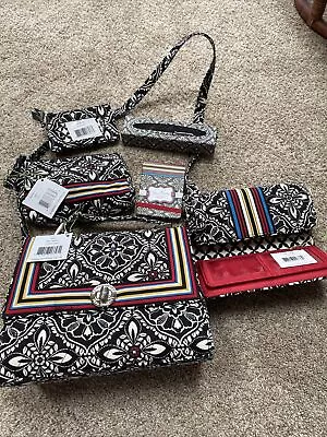 Vera Bradley Julia Purse -Barcelona. Comes With Wallet Paper Pen Zip ID Bag • $106.76