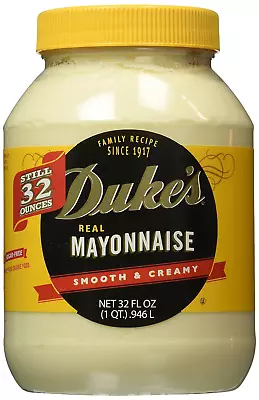 Duke's Real Smooth & Creamy Mayonnaise 30 Oz • $15.60