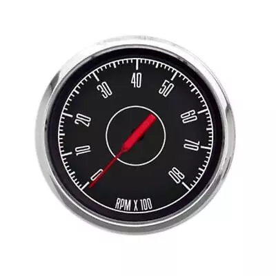 New Vinatge USA 67141-01 1967 Series 3 3/8  Tachometer Black • $139.95