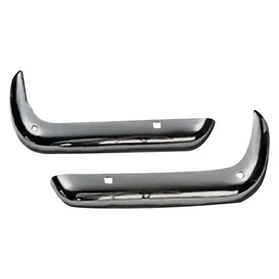 Front Driver And Passenger Side Bumper Face Bars For Chevy Camaro 70-73 • $245.43