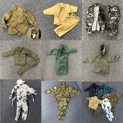 Lot 21st Century US Germany WWII Uniforms 1/6 For 12'' The Ultimate Soldier Toys • $4.58