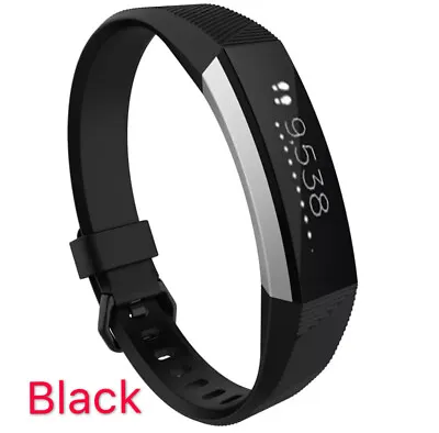 $2.99 • Buy Fitbit Alta HR Silicone Replacement Band Wrist Watch Band Secure Buckle 