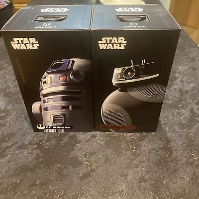 Star Wars Sphero R2D2 App Enabled Droid &BB-9E Sphero Set Star Wars • $115