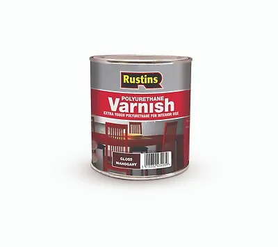 £8.25 • Buy Rustins Polyurethane Coloured Wood Varnish, 7 Colours, Gloss Or Satin, 250/500ml