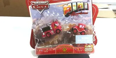 Mini Adventures Radiator Springs Fire Dept. Red & Lizzie - HOLIDAY SPECIAL • $4