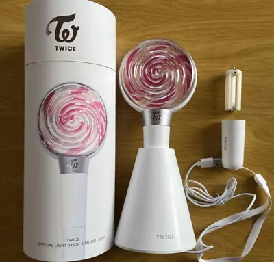 TWICE Official Light Stick Mood Light CANDY BONG Pen Light Dome Tour 2019 Mint • $57.06