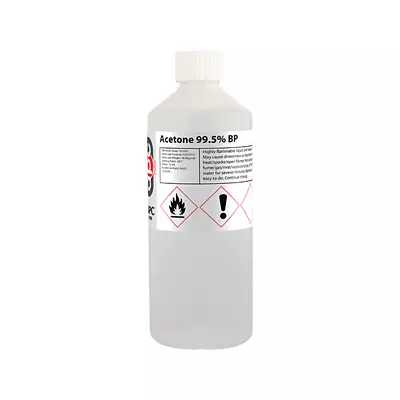 £7.75 • Buy Acetone 99.5% Pure High Quality Nail Varnish Remover - 500ml *Free P&P*