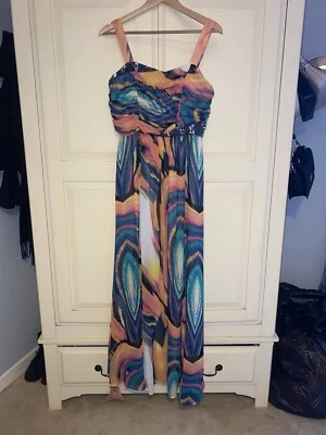 £8 • Buy Matthew Williamson Multicoloured Dress Size 12