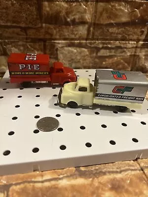 1960s Ichimura  P.I.E. World Wide Movers & Consolidated Freight Truck From Japan • $50