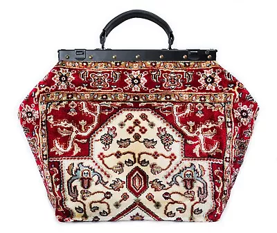 Large Victorian-style Mary Poppins Carpet Bag New From London Uk. Free Delivery • $253.72