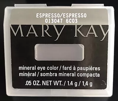 New In Package Mary Kay Mineral Eye Color Espresso Full Size ~Fast Ship • $7.95
