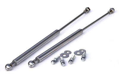$29.90 • Buy VW Golf Jetta MK2 2 Chrome Hood Gas Lifter Lifts Dampers Hing Struts Shocks GTI-