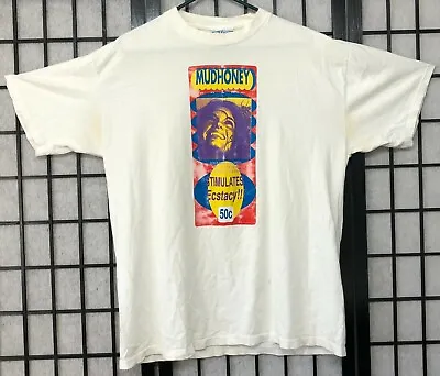 Mudhoney Stimulates Ecstasy! Sub Pop Vintage Shirt XL Pre-owned 90's Rare • $1000