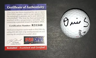 Ollie Schniederjans Signed Callaway Chrome Soft Golf Ball PGA Tour PSA COA • $24.99