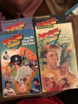 Focus On The Family Presents  McGee And Me!  VHS Lot Of 4 Christian Videotapes • $12