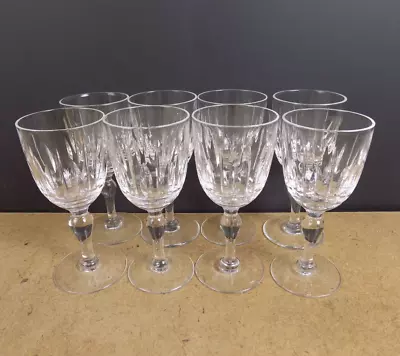 $59.99 • Buy 8 Stuart Crystal Hampshire Sherry Glasses 4.75  Tall England