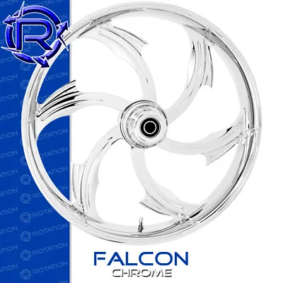 Suzuki M109R Rotation Falcon Chrome Custom Motorcycle Wheels & Tires Package • $3610