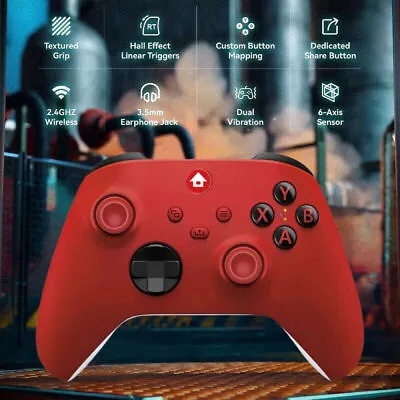 New Wireless Controller For Xbox Series X|S Xbox ONE Video Gamepad & Audio Jack • $25.99