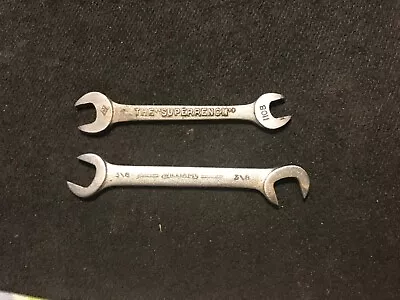 2 Pc. Williams By Snap On Tools Miniature Ignition Open Ended Wrenches • $24.99