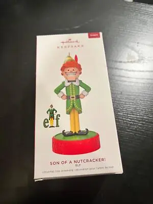 Hallmark Keepsake Ornament 2019 Elf Son Of A Nutcracker Magic Sound  Movie • $26.50